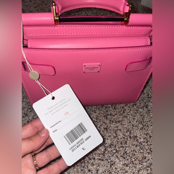 Dolce & Gabbana Pink Leather Bag - Picture 9 of 15